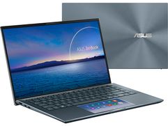 Ноутбук ASUS Zenbook 14 UX435EG-A5081T 90NB0SI1-M03960 (Intel Core i7-1165G7 2.8 GHz/8192Mb/512Gb SSD/nVidia GeForce MX450 2048Mb/Wi-Fi/Bluetooth/Cam/14.0/1920x1080/Windows 10 Home 64-bit) (872953)
