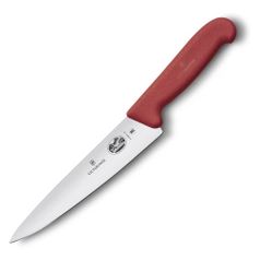 Нож кухонный Victorinox Fibrox (5.2001.15) стальной разделочный для мяса лезв.151мм прямая заточка к (1501565)