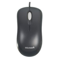 Мышь Microsoft Basic, оптическая, проводная, USB, черный [p58-00059] (734688)