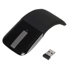 Мышь Microsoft ARC Touch, оптическая, беспроводная, USB, черный [rvf-00056] (727884)
