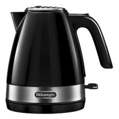 Чайник электрический DeLonghi KBLA2001.BK, 2000Вт, черный глянец (1509272)