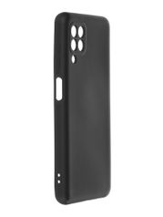 Чехол DF для Samsung Galaxy M32 с микрофиброй sOriginal-23 Black (862387)