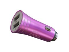 Зарядное устройство Wiiix 2xUSB Pink UCC-2-16 (844039)