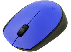 Мышь Logitech M171 Wireless Blue-Black 910-004640 (302565)