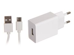 Зарядное устройство Maimi T7 1xUSB 2400mAh 5V + Cable USB Type-C White (784473)