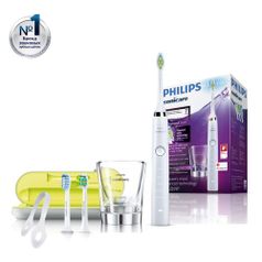 Электрическая зубная щетка PHILIPS Sonicare DiamondClean HX9332/35 белый (395644)