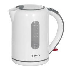 Чайник электрический BOSCH TWK7601, 2200Вт, белый (499520)