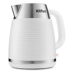 Чайник электрический KitFort КТ-695-3, 2200Вт, белый (1202280)