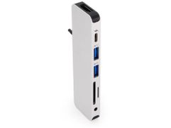 Хаб USB HyperDrive Hyper Solo 7-in-1 Hub Silver GN21D-SILVER (665519)