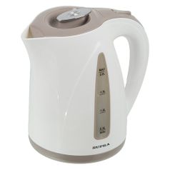 Чайник электрический SUPRA KES-2004, 2200Вт, серый и белый (717093)