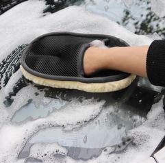 Меховая перчатка, для ухода за автомобилем