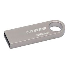 Флешка USB KINGSTON DataTraveler 32Гб, USB2.0, серебристый [dtse9h/32gb] (354849)