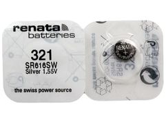 Батарейка R321 - Renata SR616SW (1 штука) (192830)