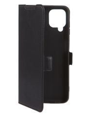 Чехол DF для Samsung Galaxy M12 (4G) Black sFlip-82 (823262)