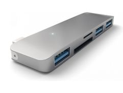 Хаб Satechi USB Type-C USB Hub для APPLE MacBook Space Gray ST-TCUHM (628500)