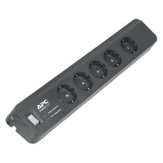 Сетевой фильтр APC PM5B-RS, 1.83м, черный (378914)