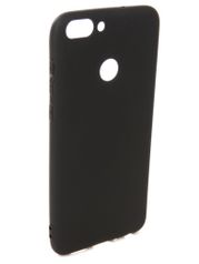 Аксессуар Чехол Pero для Huawei P Smart Soft Touch Black PRSTC-HPSMB (583938)