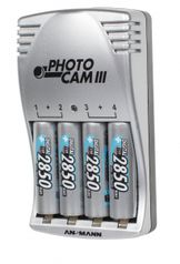 Зарядное устройство Ansmann PhotoCam III + 4 ак. AA 2850 mAh 5007093 (17477)