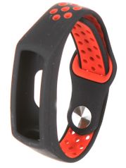 Aксессуар Ремешок Red Line для Honor Band 5 Silicone Black-Red УТ000022778 (786557)