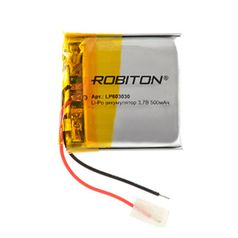 Аккумулятор LP603030 - Robiton 3.7V 500mAh 14905 (490571)