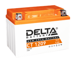 Аккумулятор Delta Battery CT1209 (45195)