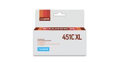 Картридж EasyPrint IC-CLI451C XL Cyan для Canon PIXMA iP7240/8740/iX6840/MG5440/5540/5640/6340/6440/6640/7140/7540/MX924 (408762)