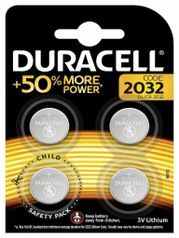 Батарейка CR2032 - Duracell DR CR2032/4BL (756811)