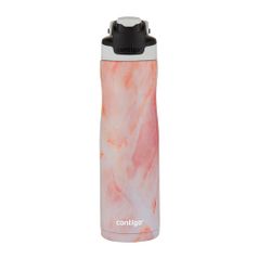 Термос-бутылка CONTIGO Couture Chill, 0.72л, белый/ розовый (1512757)