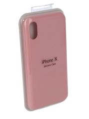 Чехол Innovation для APPLE iPhone X Silicone Dark Pink 10632 (588567)