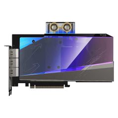 Видеокарта Gigabyte NVIDIA GeForce RTX 3080, GV-N3080AORUSX WB-10GD, 10ГБ, GDDR6X, Ret (1441386)
