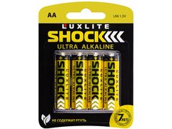 Батарейка AA - Luxlite Shock Gold (4 штуки) 07761 (793082)