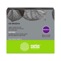Картридж Cactus CS-DK22212, черный / 62мм, 15.24м ( CS-DK22212 (1449624)