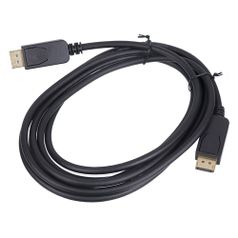 Кабель Display Port 1.2v, DisplayPort (m) - DisplayPort (m), GOLD , 3м, черный (1147268)