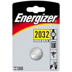 Батарейка CR2032 - Energizer Miniature Enr Lithium PIP1 (1 штука) E301021302 / 21194 (123802)