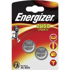 Батарейка CR2450 - Energizer Lithium 3V (2 штуки) E300830701 / 28915 (308174)