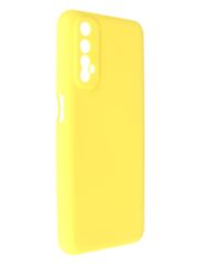 Чехол Pero для Realme 7 Liquid Silicone Yellow PCLS-0057-YW (854517)