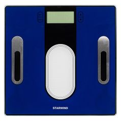 Напольные весы StarWind SSP6050, до 180кг, цвет: синий (1111803)