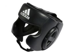 ADIBHG031 Шлем бокс тренир  ADIDAS/TRAINING кожа,  р S черный (590)