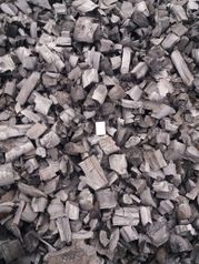 Уголь древесный 3 кг в крафт-мешках