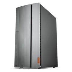 Компьютер LENOVO IdeaCentre 720-18APR, AMD Ryzen 5 2400G, DDR4 8Гб, 1000Гб, AMD Radeon RX Vega 11, noOS, серебристый и черный [90hy003grs] (1128473)