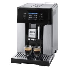 Кофемашина DeLonghi Perfecta Deluxe ESAM460.80.MB, серебристый/черный (1496800)