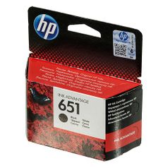 Картридж HP 651, черный / C2P10AE (327629)