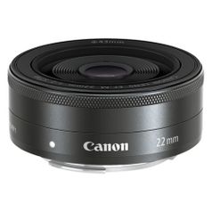 Объектив Canon 22mm f/2 EF-M STM, Canon EF-M, черный [5985b005] (487369)