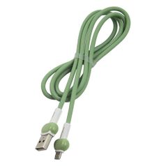 Кабель Redline Candy, micro USB (m) - USB (m), 1м, зеленый [ут000021985] (1433028)