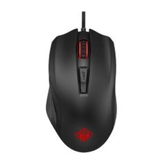 Мышь HP Omen 600, игровая, оптическая, проводная, USB, черный и красный [1kf75aa] (491668)