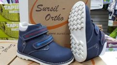 Сурсил-Орто (лечебная антивальгусная обувь) Ботинки Сапоги Кроссовки без утепления демисезон лето 55-125 Синий  (6730)