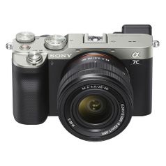 Цифровой фотоаппарат Sony Alpha a7C, серебристый [ilce7cls.cec] (1517600)