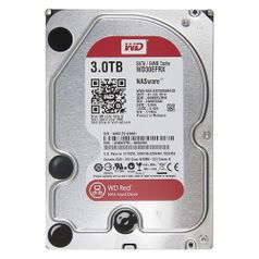 Жесткий диск WD Red WD30EFRX, 3Тб, HDD, SATA III, 3.5" (700847)
