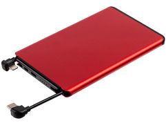 Внешний аккумулятор Molti Double Reel 5000mAh Red 20200.50 (816981)