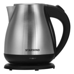 Чайник электрический StarWind SKS2319, 2200Вт, серебристый (1397467)